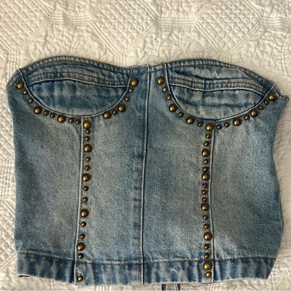Edikted denim top